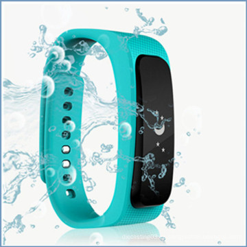 Auriculares inalámbricos Bluetooth Pedometer Wristband smartband fabricante